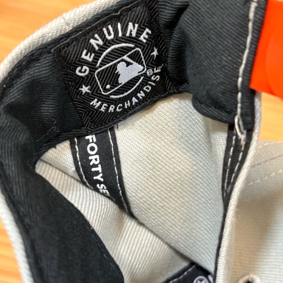 San Francisco Giants Hat Snapback Tan And Orange  '47 Brand Baseball MLB Logo - Picture 7 of 7